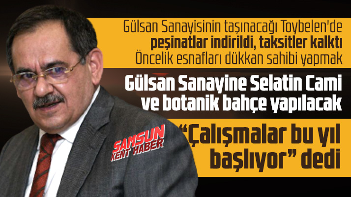 Mustafa Demir Toybelen Sanayi Sitesinde taksitlerin kaldırıldığını açıkladı
