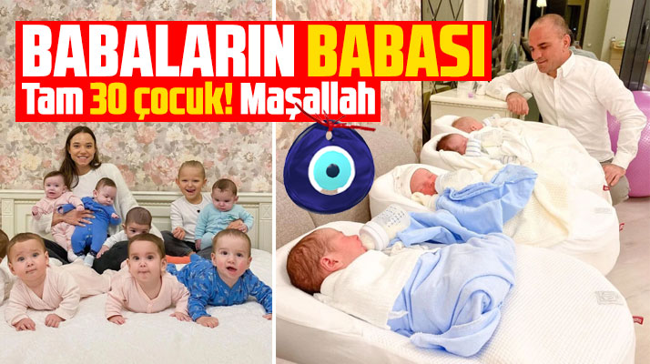 Galip Öztürk tam 30 çocuğa babalık yapıyor