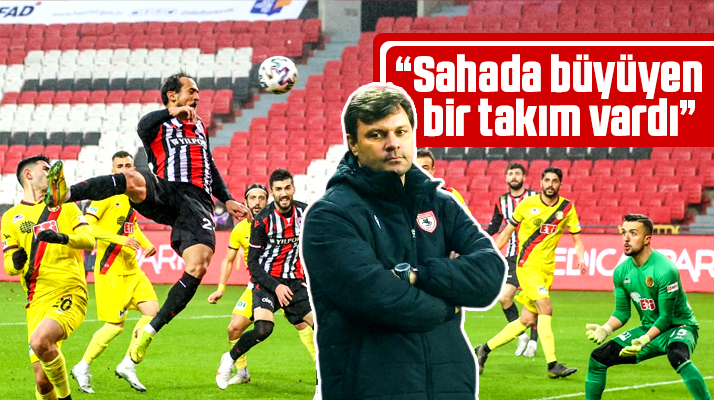 Ertuğrul Sağlam 6-1 yendikleri Eskişehirspor maçını değerlendirdi