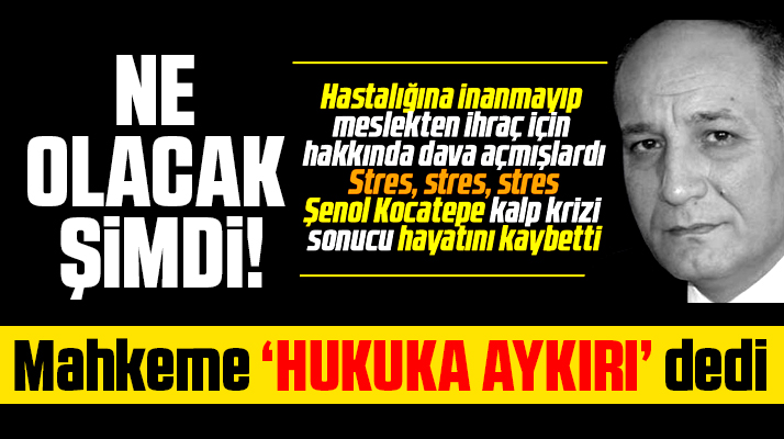 Samsun'da Şenol Kocatepe'nin Vezirköprü'ye görevlendirilmesi hukuka aykırı bulundu