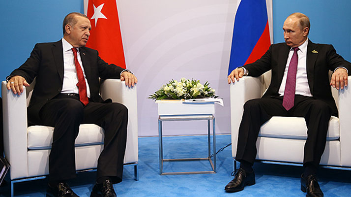 Erdoğan Putin ile görüştü
