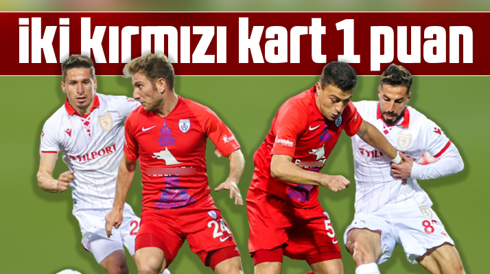 Altınordu-Yılport Samsunspor maçı golsüz sona erdi