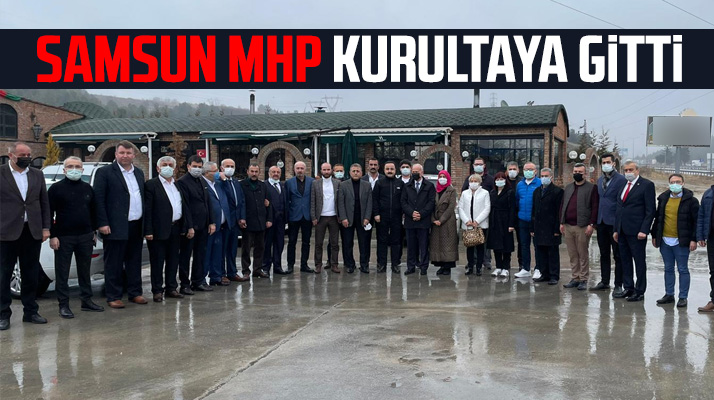 Samsun MHP 13. Olağan Büyük Kurultay için Ankara'ya gitti