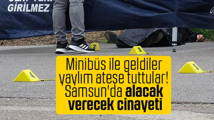 Samsun'da Çatalarmut mahallesinde silahlı saldırı! Mevlüt Ceylan hayatını kaybetti