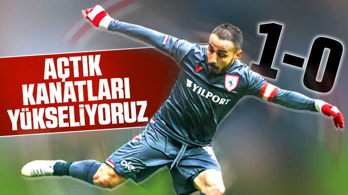 Yılport Samsunspor Aydeniz Et Balıkesirspor'u 1-0 yendi