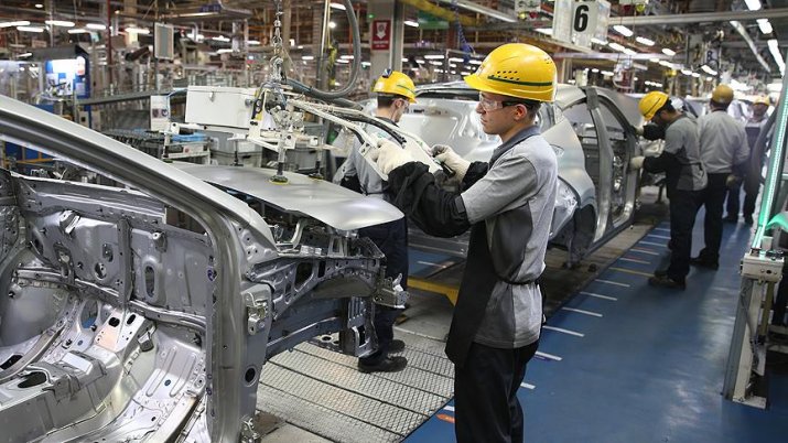 Sanayi üretim endeksi mayıs ayında yüzde 3,5 arttı