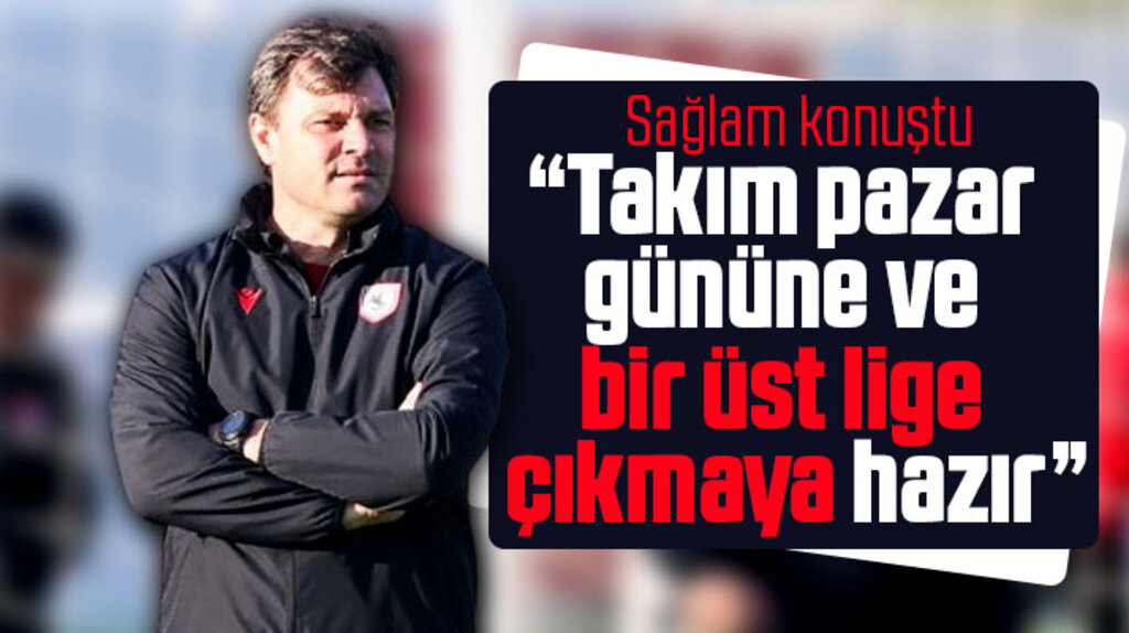Ertuğrul Sağlam, Adanaspor maçı öncesi konuştu! Üst lige çıkmaya hazırız