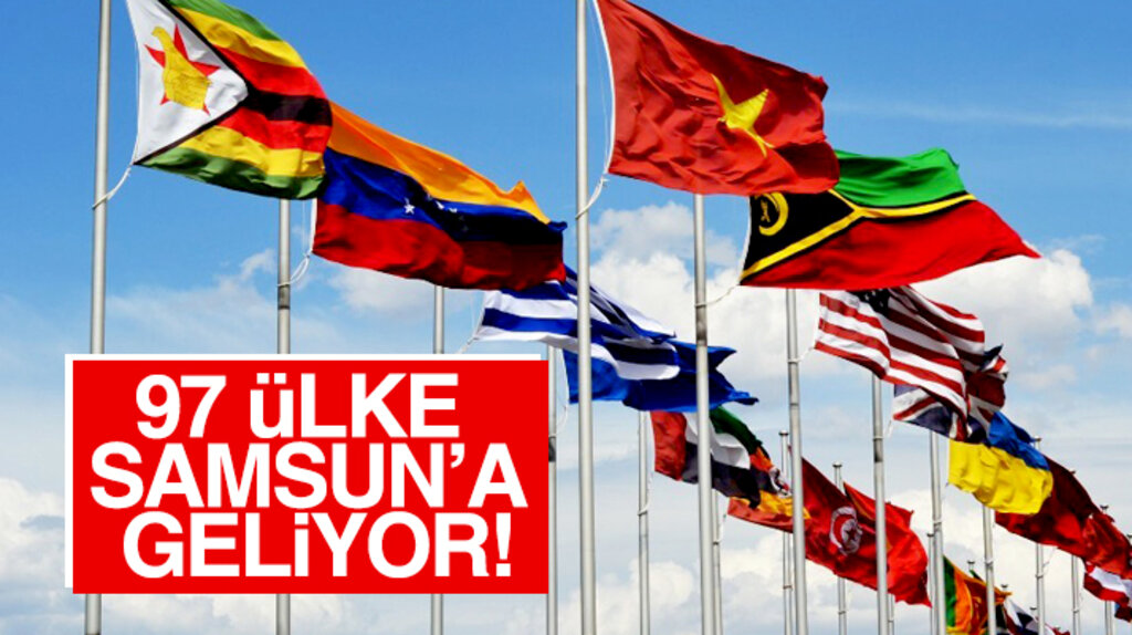 Samsun'da yapılacak olimpiyatlara 97 ülkeden 3 binin üzerinde sporcu gelecek