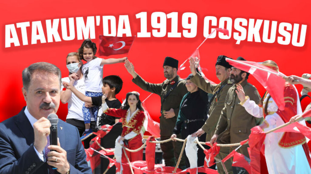 Atakum Belediyesinden 19 Mayıs'ın 102'inci yıl dönümüne coşkulu kutlama