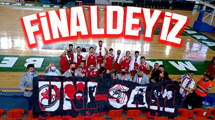 Samsunspor Basket takımı Mamak Belediyesini 94-77 yenerek finale yükseldi