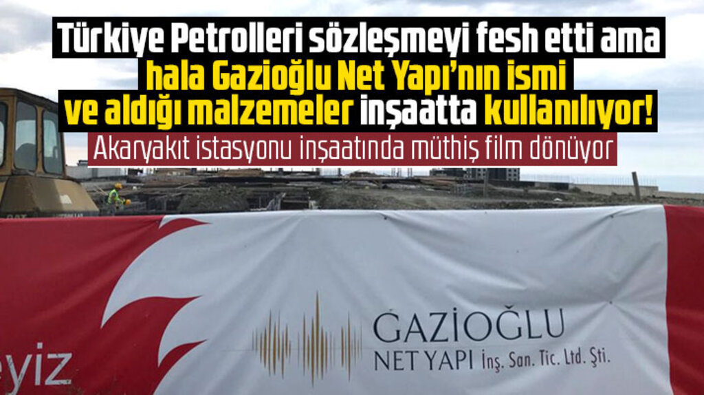 Samsun'da Atakum ilçesinde yapılan akaryakıt istasyonunda garip olaylar