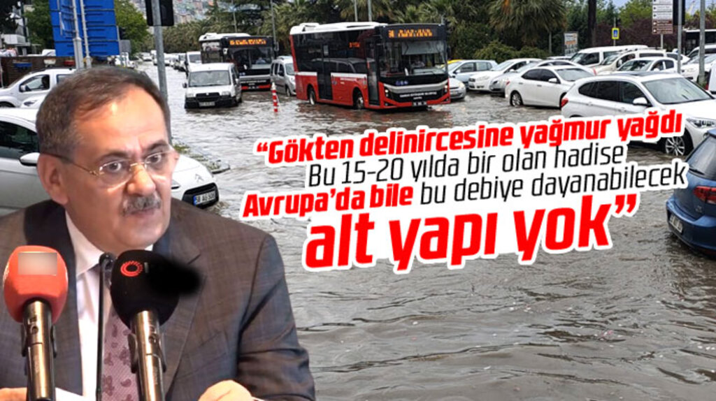 Mustafa Demir'den sel açıklaması! Avrupa'da bile bu debiye dayanabilecek alt yapı yok