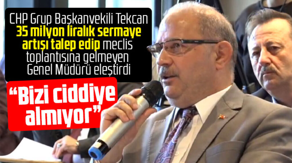 CHP Grup Başkanvekili Atila Tekcan'dan SAMULAŞ Genel Müdürüne tepki