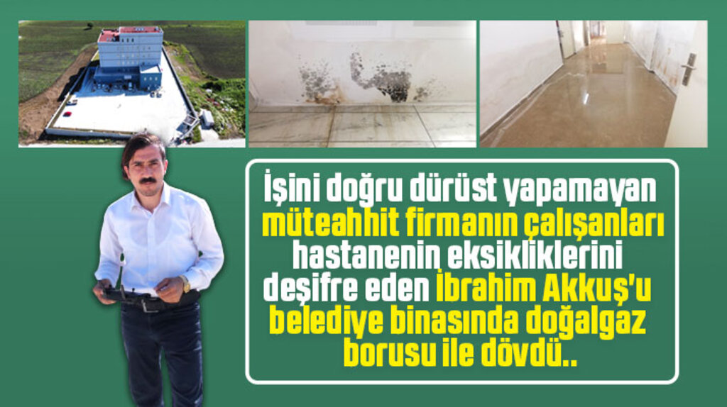 Samsun'un 19 Mayıs ilçesinde yerel gazeteci İbrahim Akkuş darp edildi