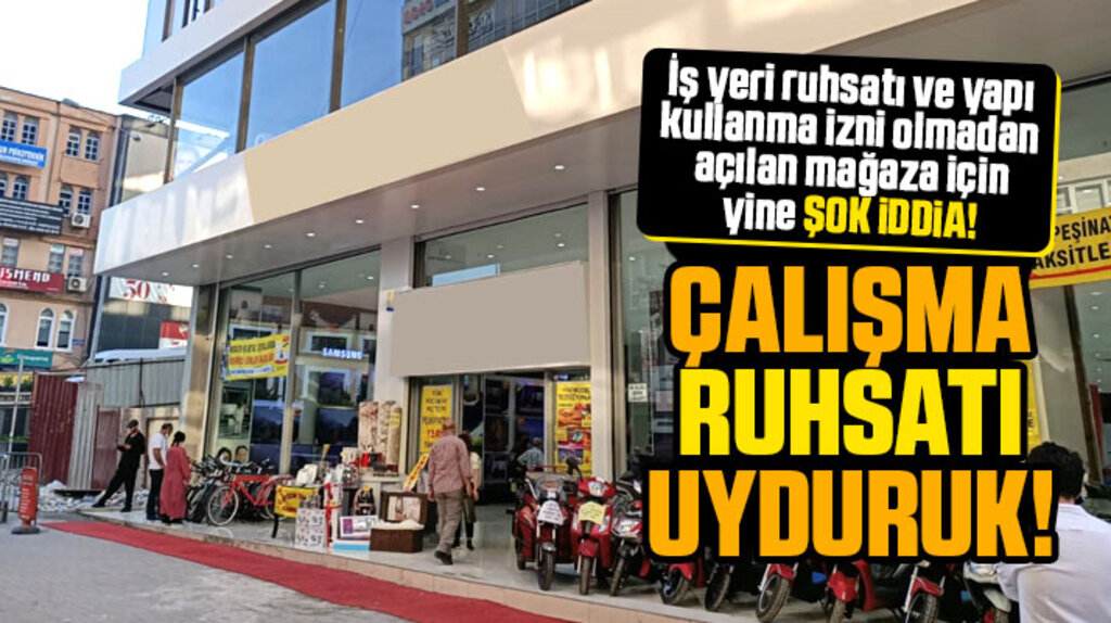Samsun'da Konak Sineması alanına yapılan mağaza için uydurma çalışma ruhsatı iddiası