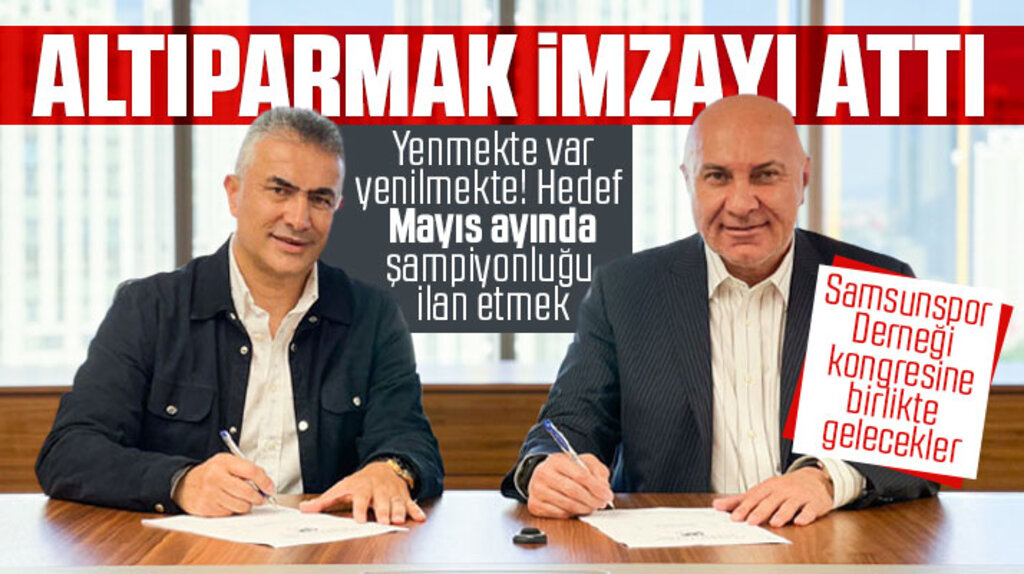 Mehmet Altıparmak, Yılport Samsunspor'un resmen yeni Teknik Direktörü