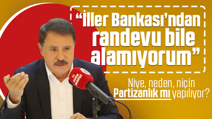 Cemil Deveci, İller Bankasından randevu alamadığını açıkladı