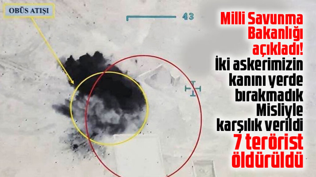 Samsunlu şehit Emrah Arslan ve Fatih Güney'in intikamı alındı! 7 terörist öldürüldü