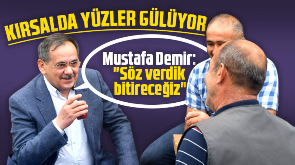 Samsun Büyükşehir Başkanı Demir Alaçam ve Yakakent ilçesinde inceleme yaptı