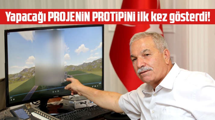 İlkadım Belediye Başkanı Demirtaş İlk Kule projesinin prototipini ilk kez gösterdi