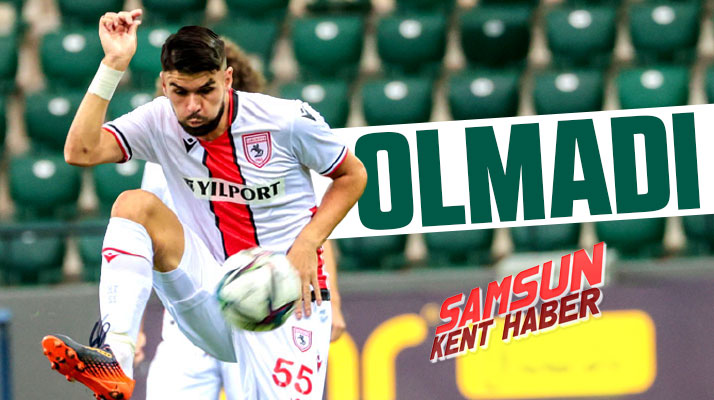 TFF 1. Lig'de Kocaelispor Yılport Samsunspor'u 1-0 yendi