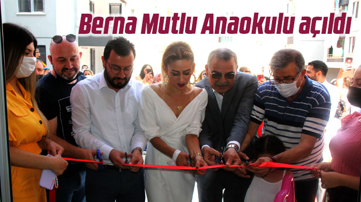 Samsun'da Berna Mutlu Anaokulu törenle açıldı