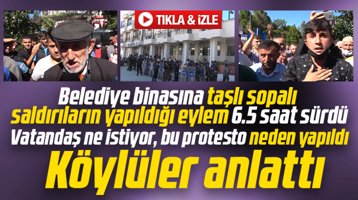 Samsun'da Adatepe mahallesi köylüleri Vezirköprü Belediyesine neden saldırdı?
