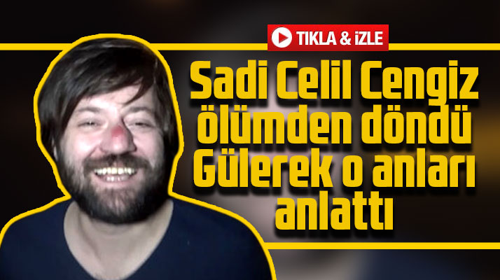 Samsun'da kaza geçiren Sadi Celil Cengiz, ölümden döndü! O anları gülerek anlattı