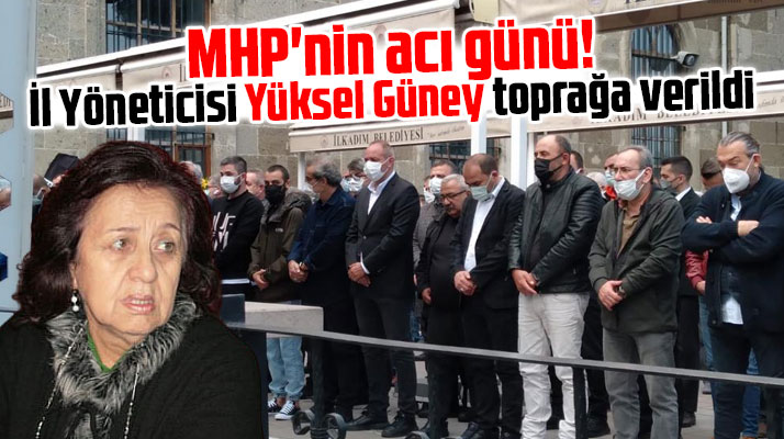 Samsun'da MHP İl Yöneticisi Yüksel Güney'in cenazesi toprağa verildi