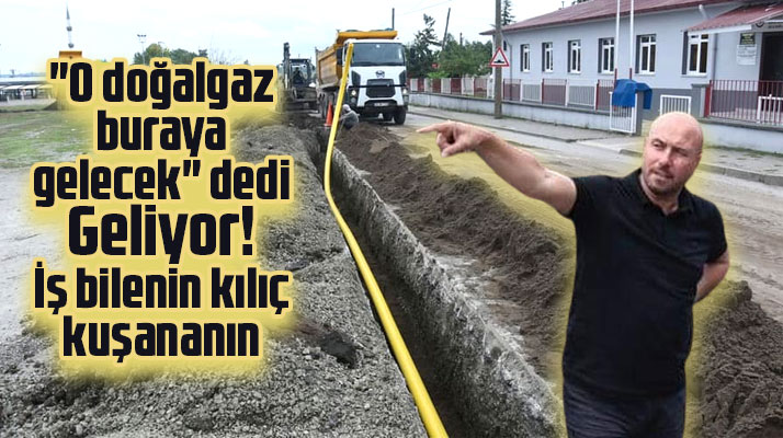 Samsun'un Tekkeköy ilçesinde 7 bin 200 nüfuslu mahalle doğalgaza kavuşuyor