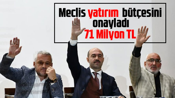 Terme Belediyesi'nin 2022 yatırım bütçesi 71 milyon TL olarak belirlendi