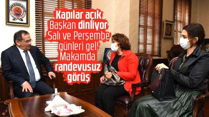 Samsun Büyükşehir Başkanı Demir Salı ve Perşembe günleri halk günü düzenliyor
