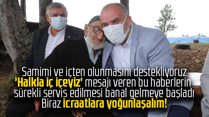 Canik Belediye Başkanı Sandıkçı makam kapısının herkese açık olduğunu söyledi