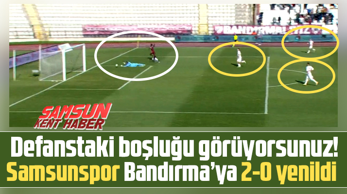 Royal Hastanesi Bandırmaspor Yılport Samsunspor'u 2-0 yendi