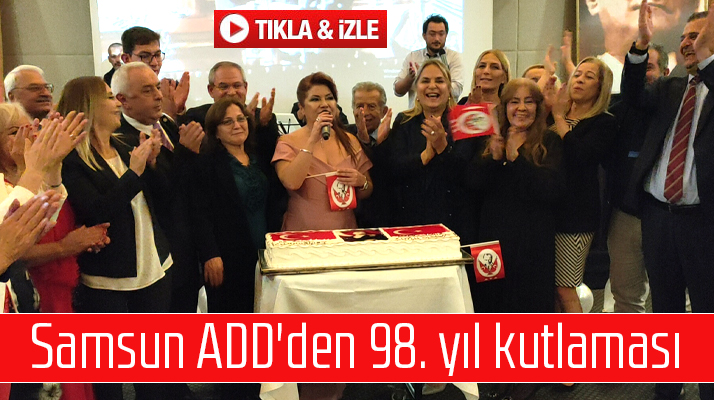 Samsun ADD Cumhuriyet Bayramının 98. yılı nedeniyle balo düzenledi