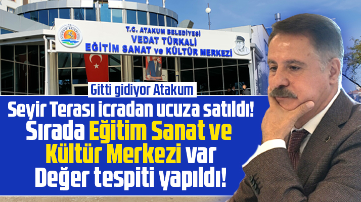 Atakum Belediyesinin Seyir Terasından sonra Kültür Merkezinin de icra satışı gündemde
