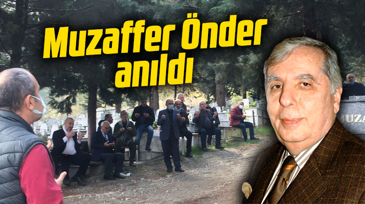 Samsun'da Muzaffer Önder vefatının 16'ıncı yılında mezarı başında anıldı