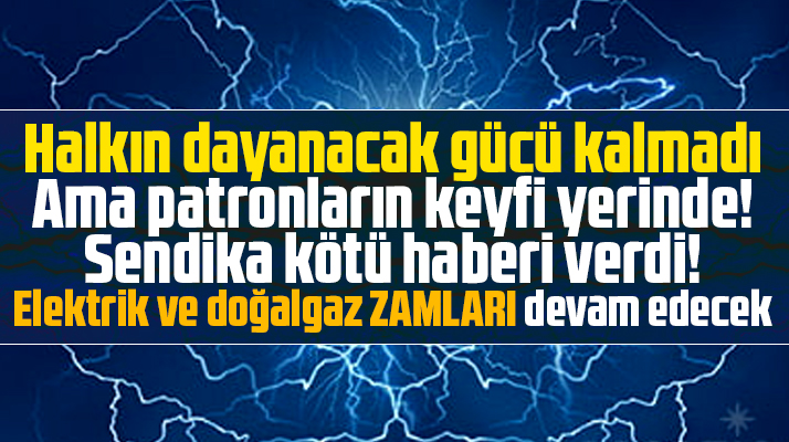 ESM Samsun Şube'den kötü haber! Elektrik ve doğalgaz zamları devam edecek
