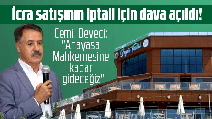Samsun'da Atakum Belediyesi Seyir Terasının icra satışı için iptali davası açtı