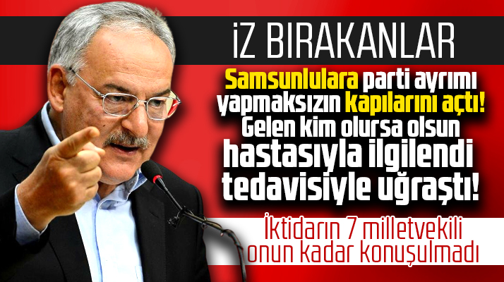 Samsun'da iz bırakanlar! Haluk Koç