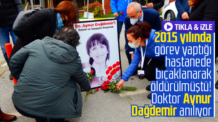 Samsun'da 6 yıl önce öldürülen doktor Aynur Dağdemir mezarı başında anıldı