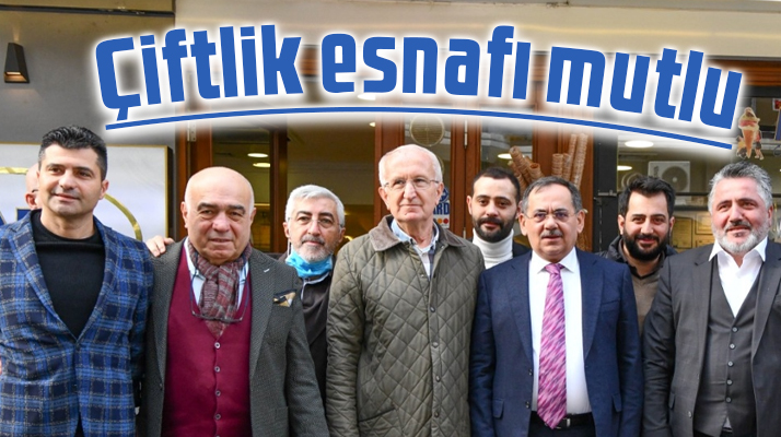 Samsun Büyükşehir Başkanı Demir Çiftlik caddesi esnaflarının sorunlarını dinledi