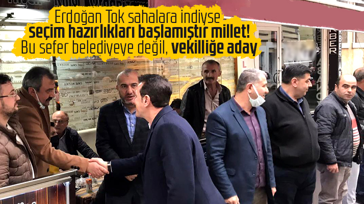 Samsun'da seçim hazırlıkları başladı! Erdoğan Tok sahalara çıktı