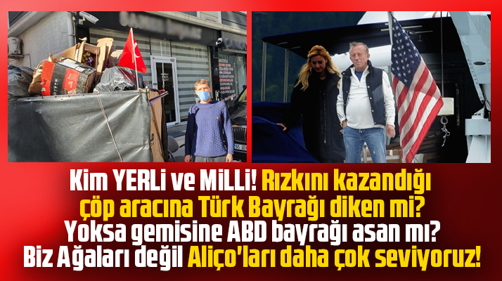 Samsun'da rızkını kazandığı çöp aracına Türk Bayrağı asan genç! Seviyoruz seni