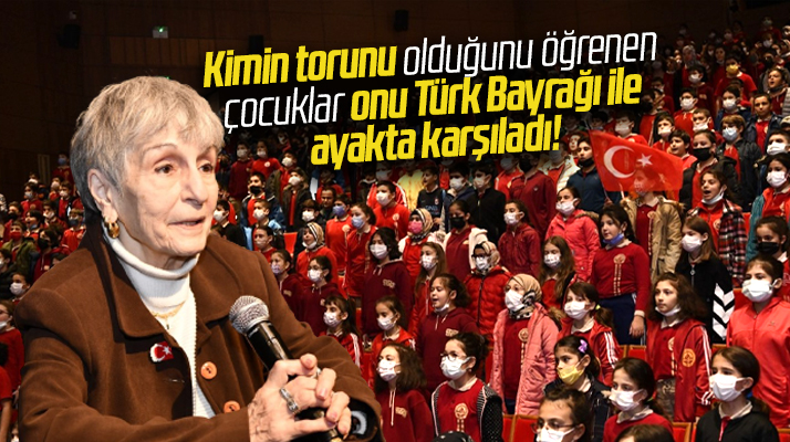 Mehmet Akif Ersoy'un torunu Selma Argon Milli Mücadele şehri Samsun'a geldi