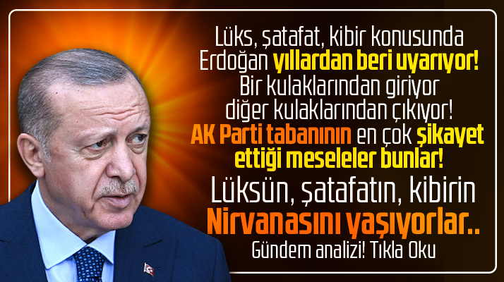Erdoğan belediye başkanlarını yıllardan beri uyarıyor! Ama dinleyen kim!