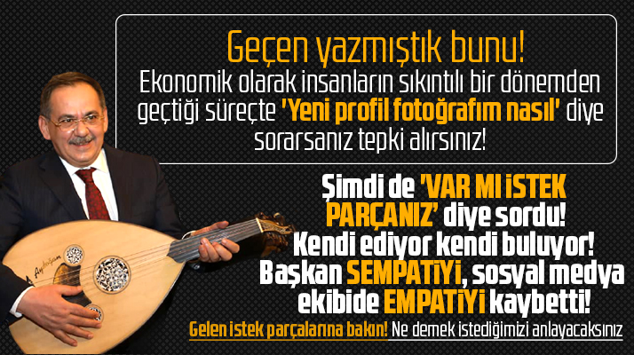 Mustafa Demir Ud'u eline aldı Samsunlulara sordu! Var mıdır istek parçanız!