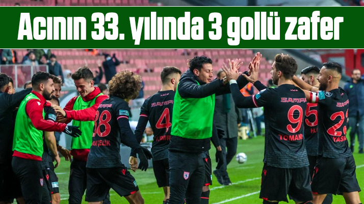 Yılport Samsunspor Kocaelispor maçını 3-0 kazandı