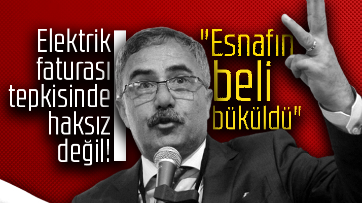 SESOB Başkanı Güler'den elektrik faturası tepkisi! Esnafın beli büküldü