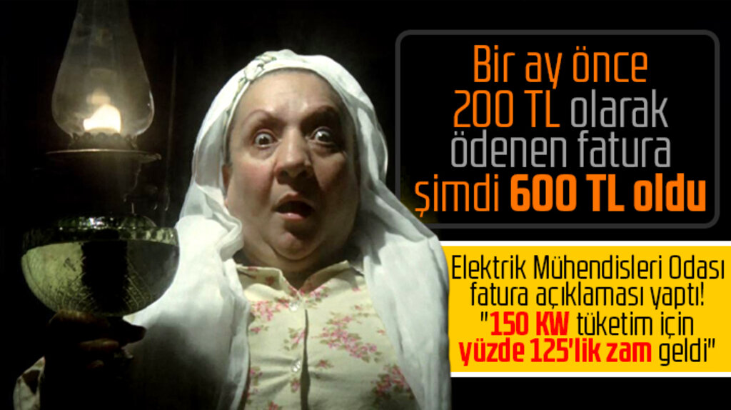Elektrik Mühendisleri Odası Samsun Şubesi açıkladı! 150 KW elektriğe yüzde 125 zam geldi
